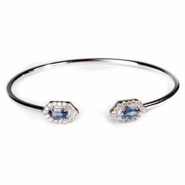 colors blue sapphire bracelets from Kajal Naina