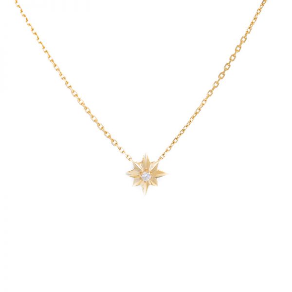 star disc necklace