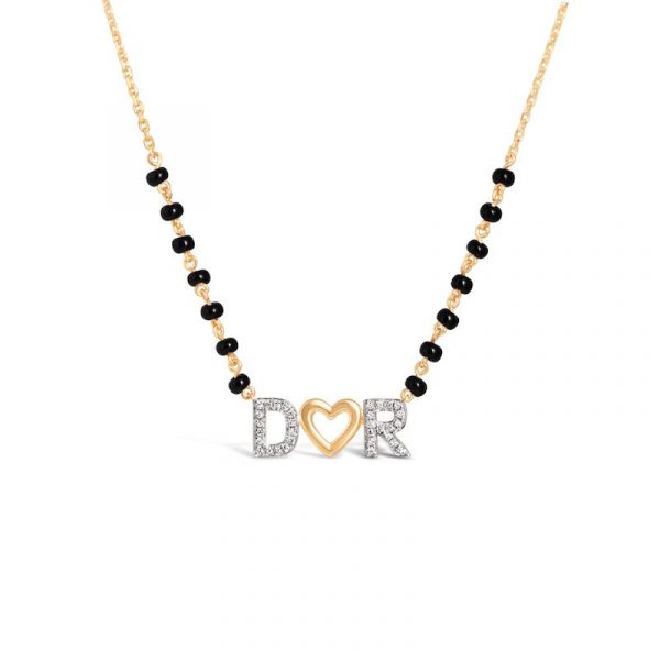 buy letters mangalsutra online